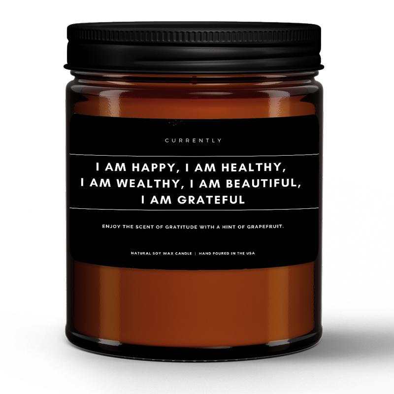 AFFIRMATION CANDLE (9oz) - CURRENTLY